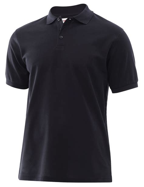 Schwarze Poloshirts 